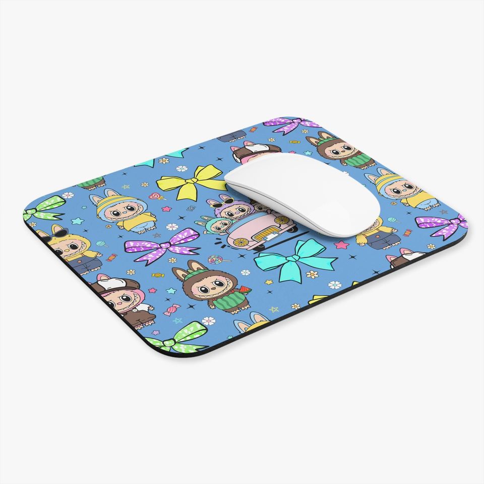 Cute Labubu Monster Mouse Pads