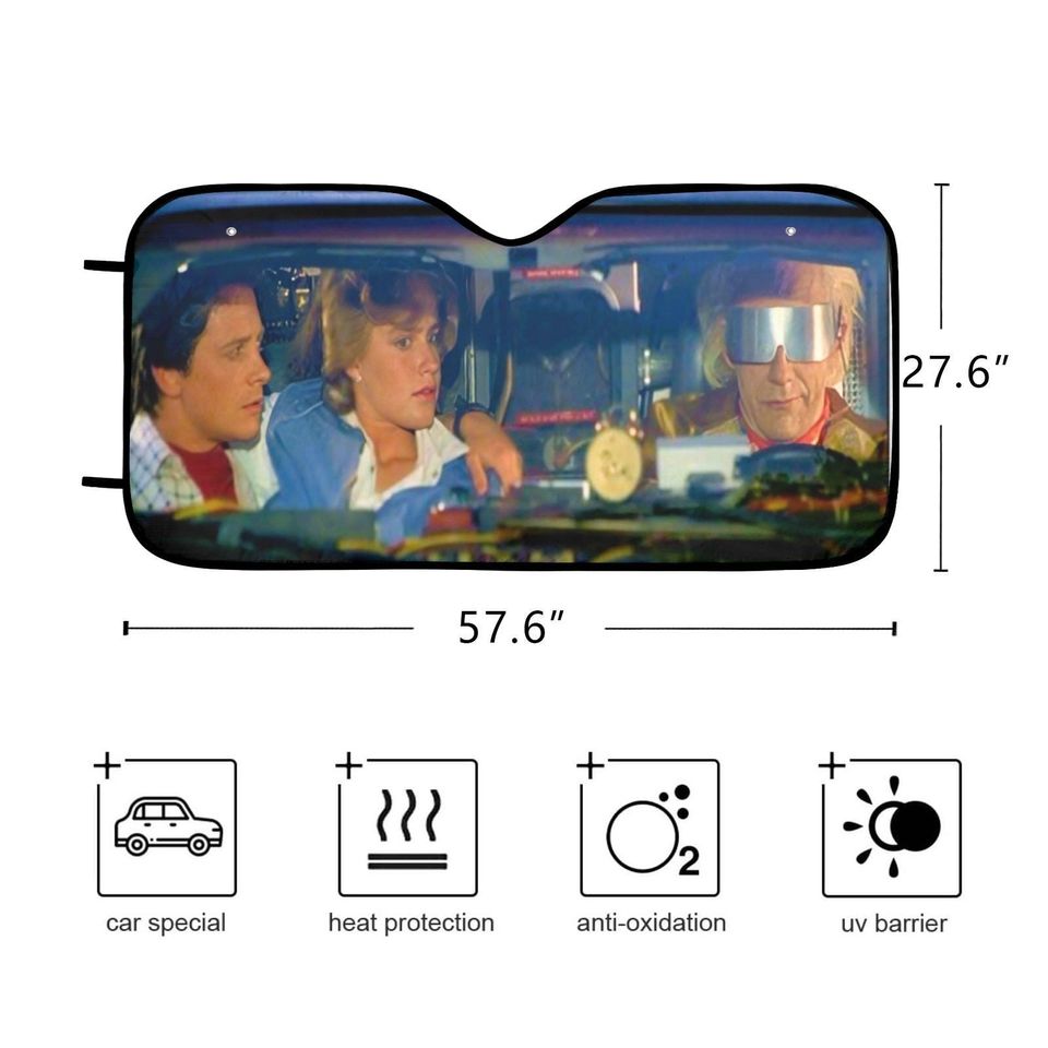 Back to the Future 2 Car Sun Shade