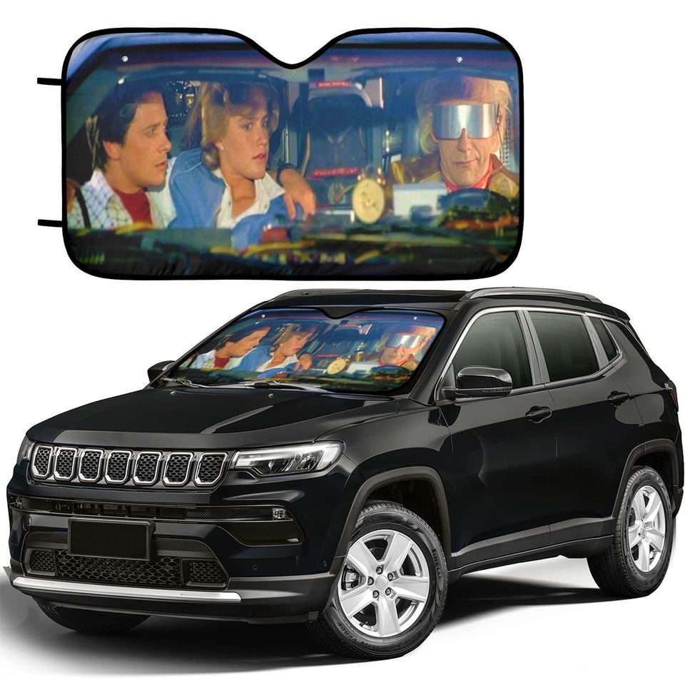 Back to the Future 2 Car Sun Shade