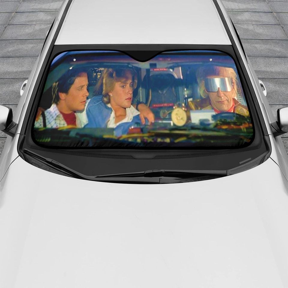 Back to the Future 2 Car Sun Shade