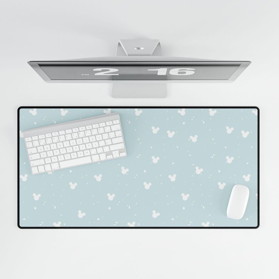 Whimsical Mickey Mouse Disney Inspired Desk Mat,Cute Mouse Pad for Office