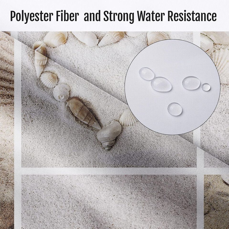 Britimes 4 Piece Shower Curtain Sets