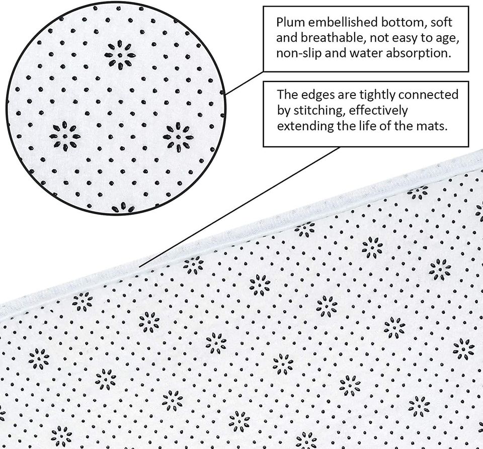 Britimes 4 Piece Shower Curtain Sets