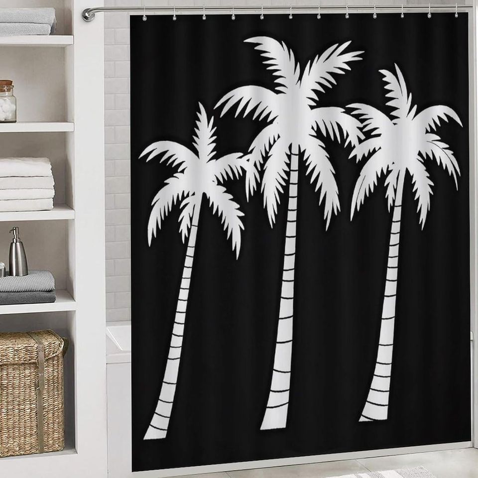 Bedroom Aesthetics Printed Four Piece Bathroom Set Shower Set