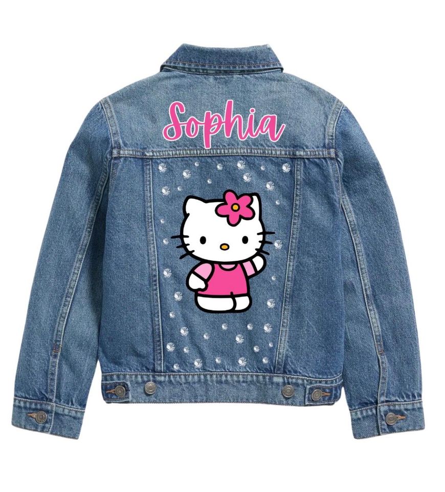Hello Kitty Custom Denim Jacket