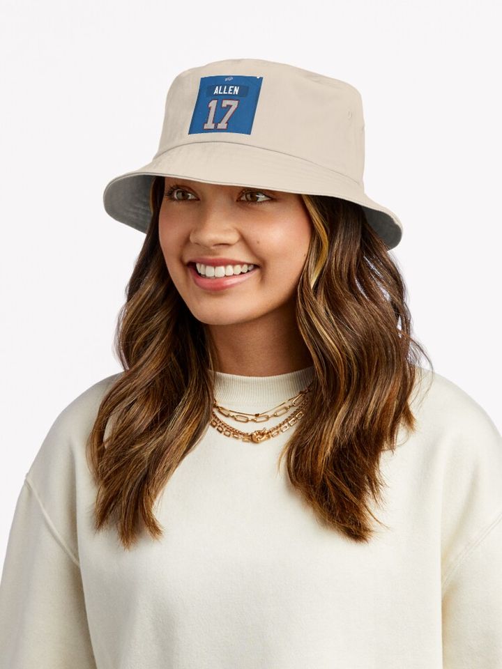 Josh Allen Bucket Hat, Football Fan Gift