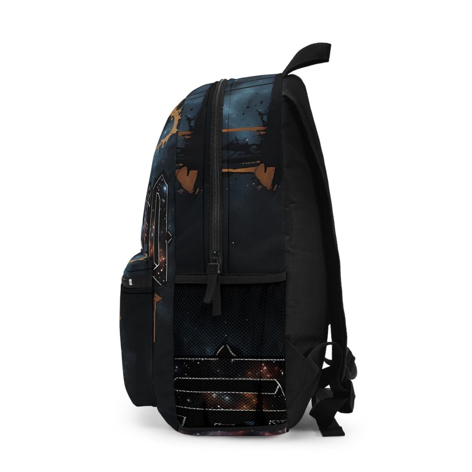 Galactic Blessed Backpack - Cosmic Design for School, Travel, Daily Use, Adventure Gift