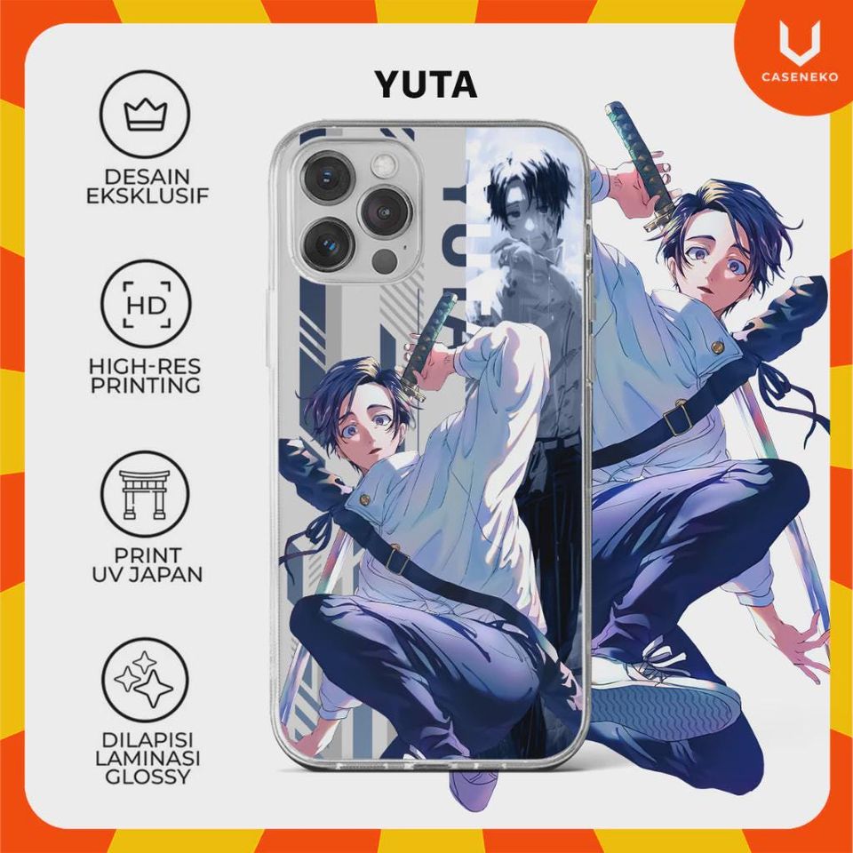 Caseneko Case Gojo Satoru, Yuta Okkotsu Yuji Itadori Nobara Kugisaki Yuki Tsukumo Jujutsu Satoru JJK Anime Game Phone Casing Custom