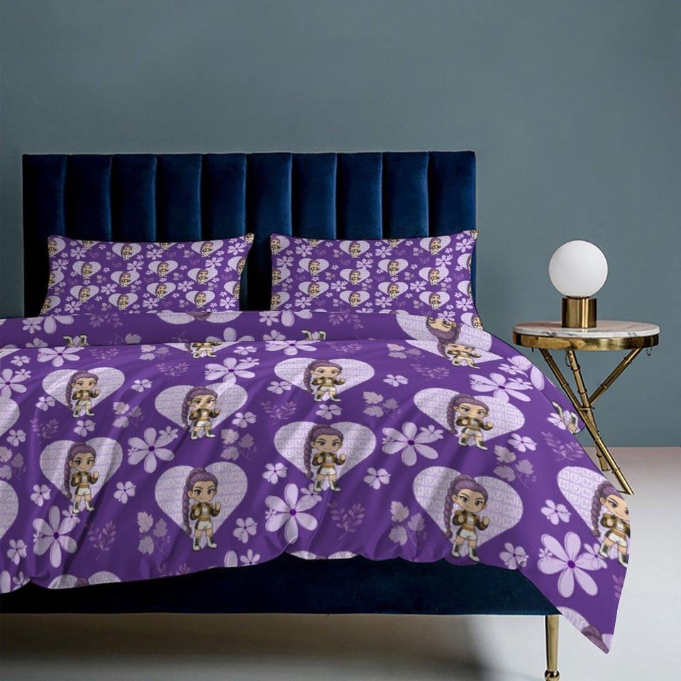 Rumi KPOP Demon Hunters 3-Piece Bedding Set