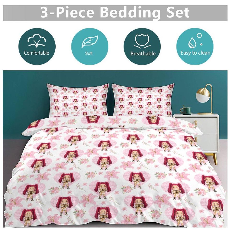 Mira KPOP Demon Hunters 3-Piece Bedding Set