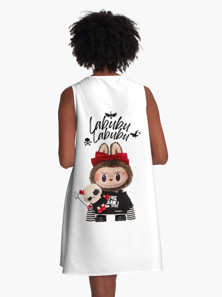 Labubu 7 A-Line Dress, Gift for Her