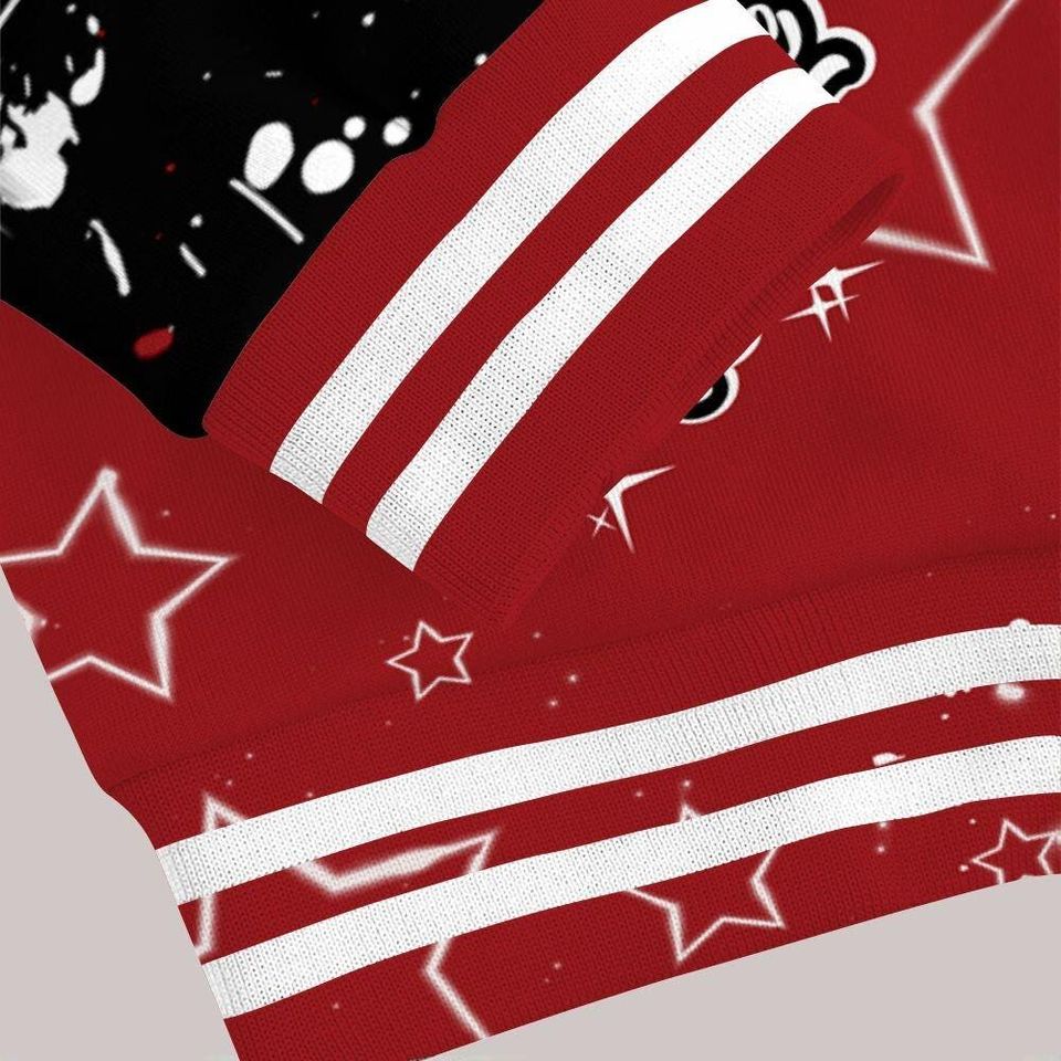 Jacket To Match Alternate Flu Game 12s, Grind2 Shine Later, Streetwear