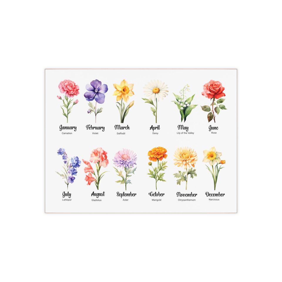 Nature Inspired Ceramic Photo Tile – Spring Flower Decor