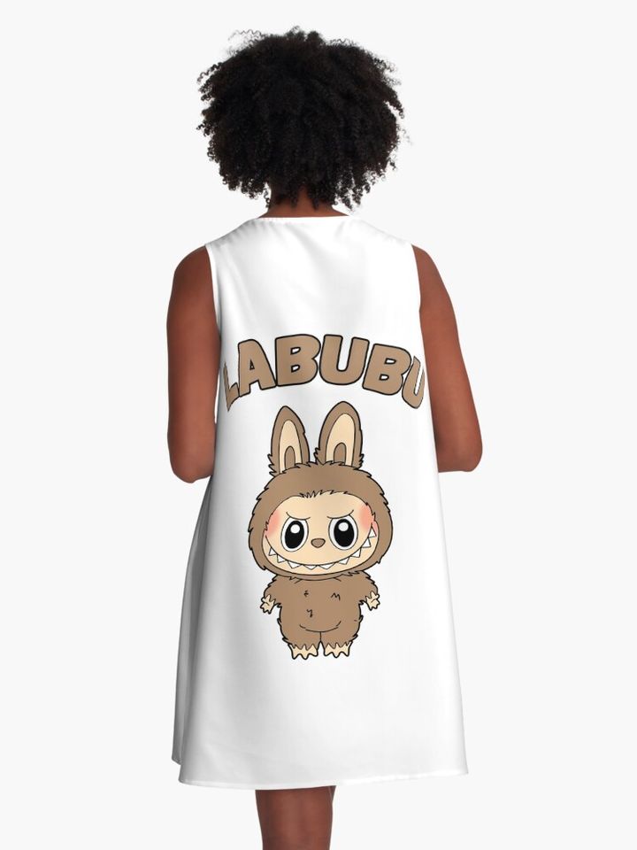 Labubu toffee A-Line Dress, Gift for Her