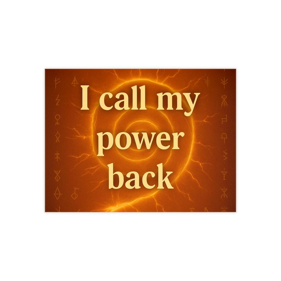 Empowering Ceramic Photo Tile, Wall Decor, Inspirational Gift