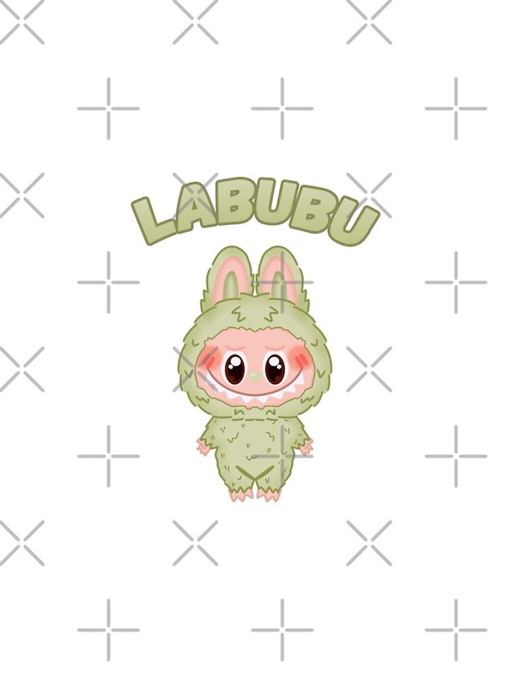Labubu Green Grape Version 2 A-Line Dress, Gift for Her
