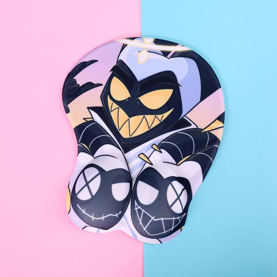Hazbin Hotel Masked Adam 3D Mousepad | 10 Inch 3D Mousepad with Wrist Support