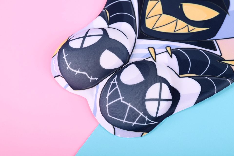 Hazbin Hotel Masked Adam 3D Mousepad | 10 Inch 3D Mousepad with Wrist Support