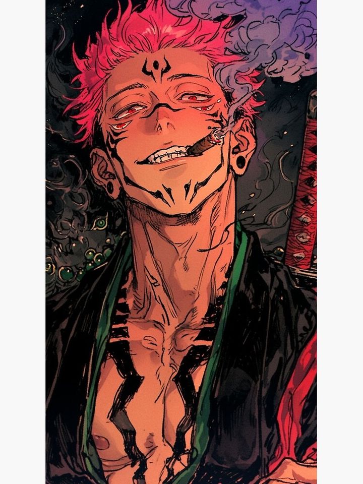 Sukuna Jujutsu Satoru Poster