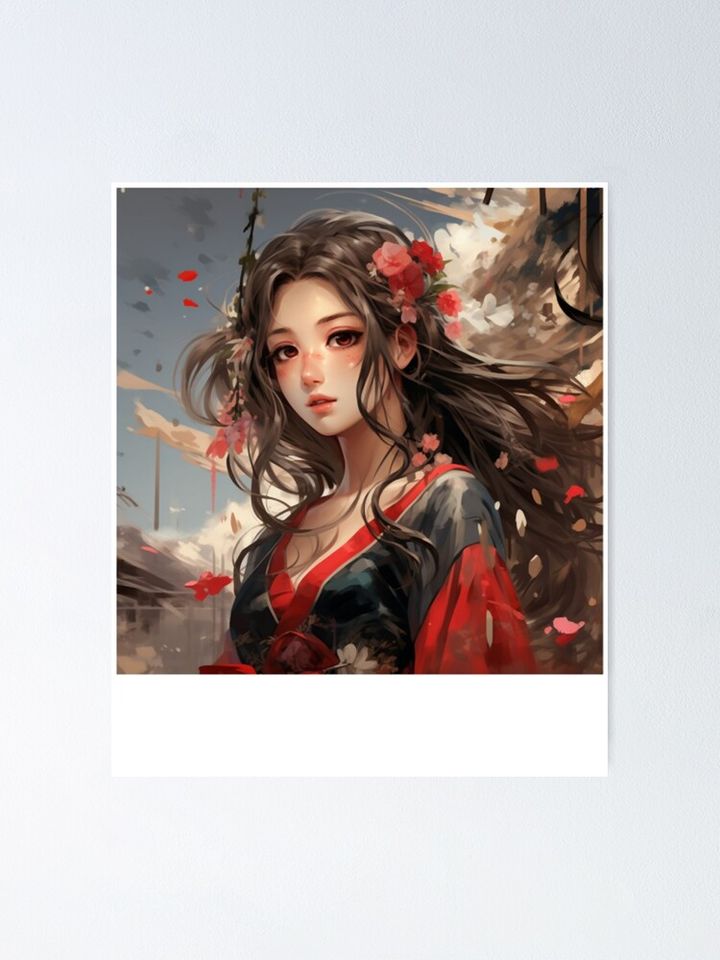 gojo anime art 2 Classic  Poster