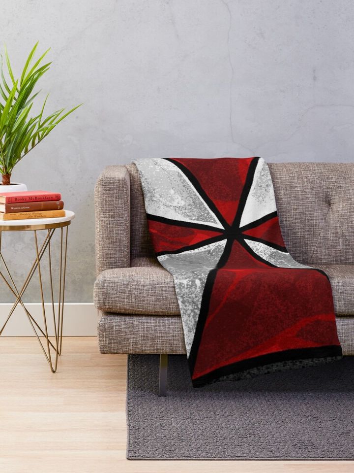 Umbrella Corporation Throw Blanket
