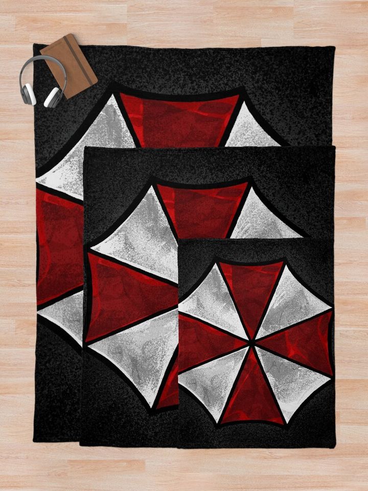 Umbrella Corporation Throw Blanket