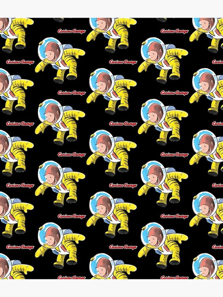 Curious George Happy Astronaut Portrait Backpack