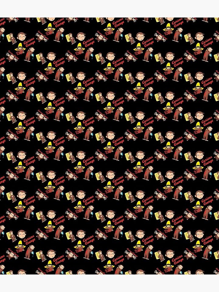 funny and cute curious george monky  Backpack