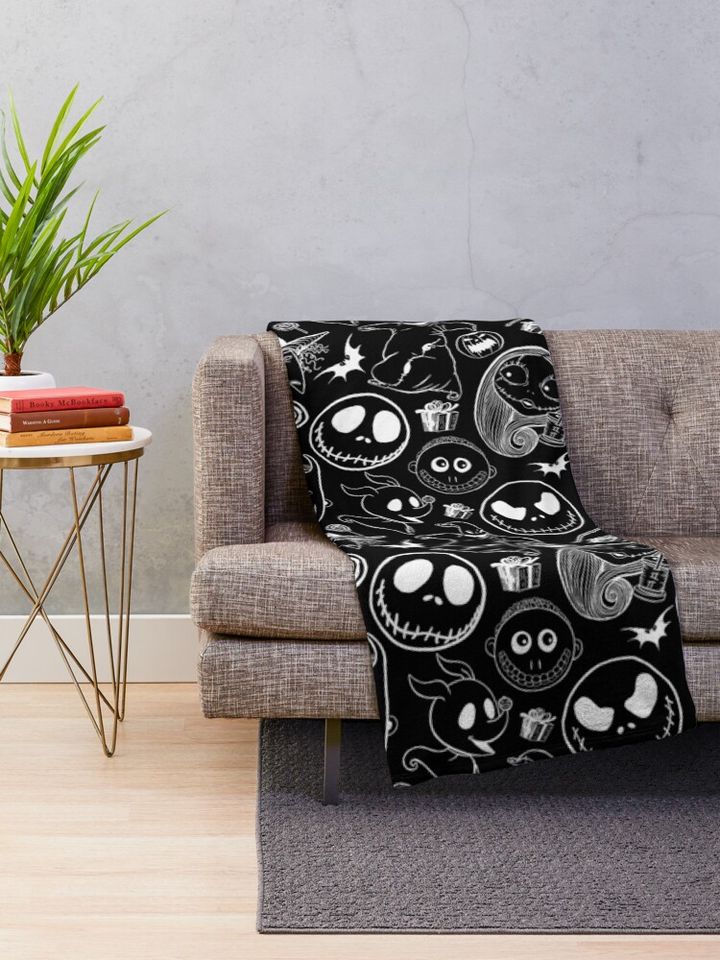 Nightmare before Christmas Throw Blanket