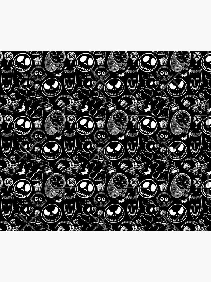 Nightmare before Christmas Throw Blanket