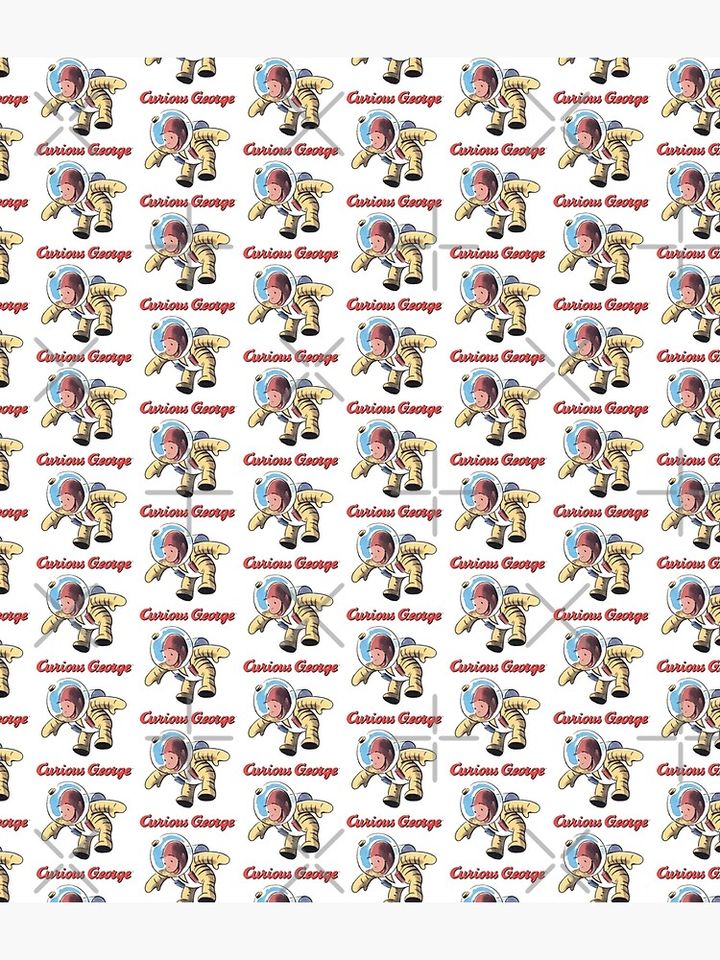 cute astronout monkey curious george Backpack