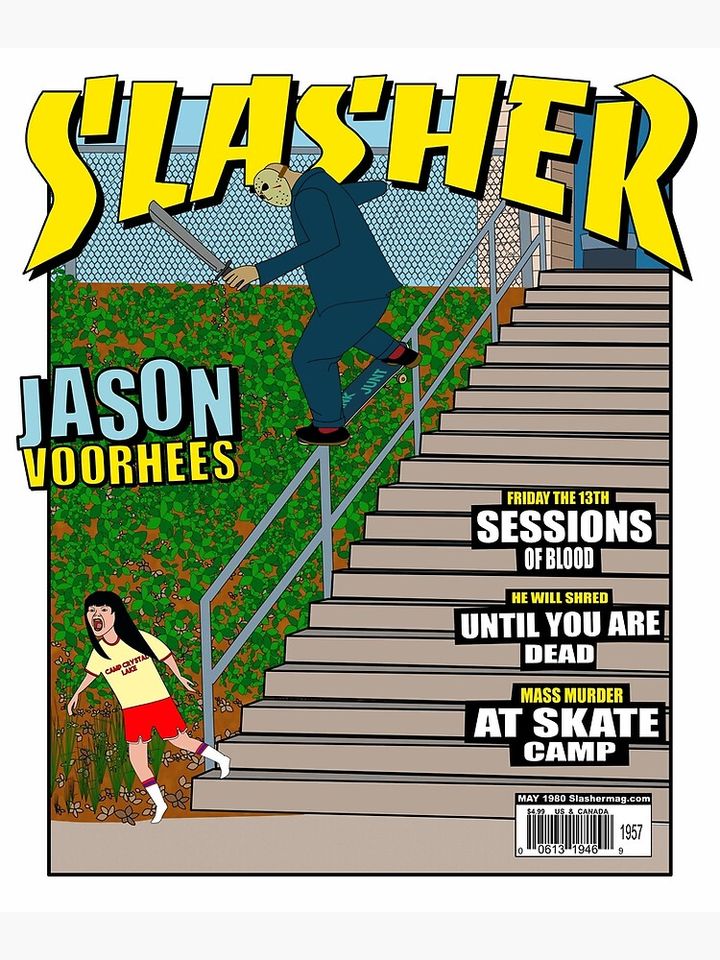 Jason Slasher Mag Cover Poster