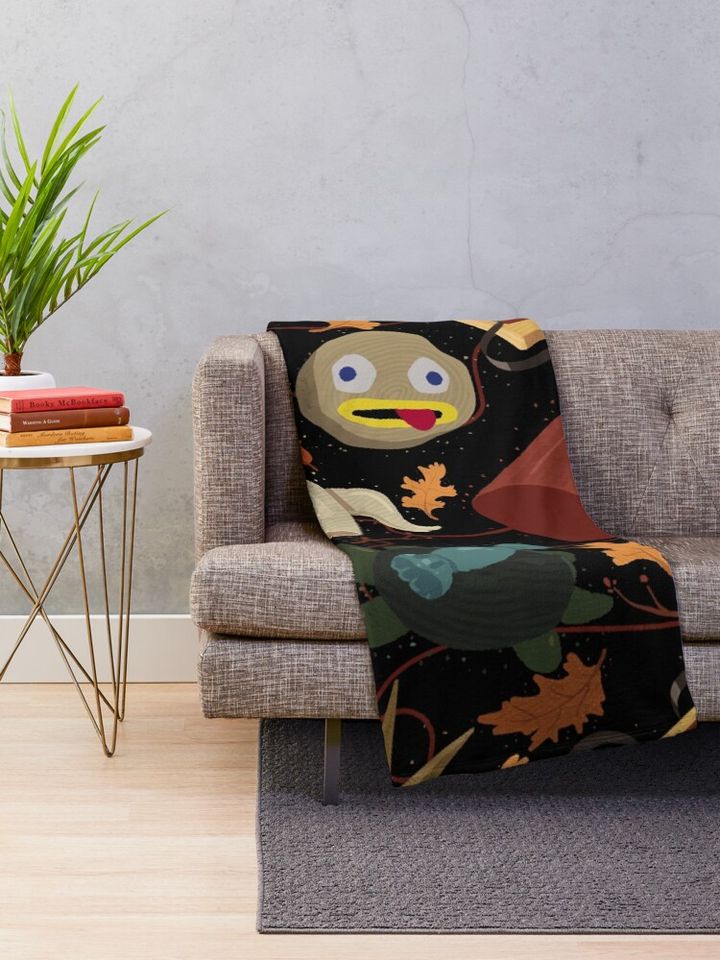 Over the Garden Wall Pattern Throw Blanket