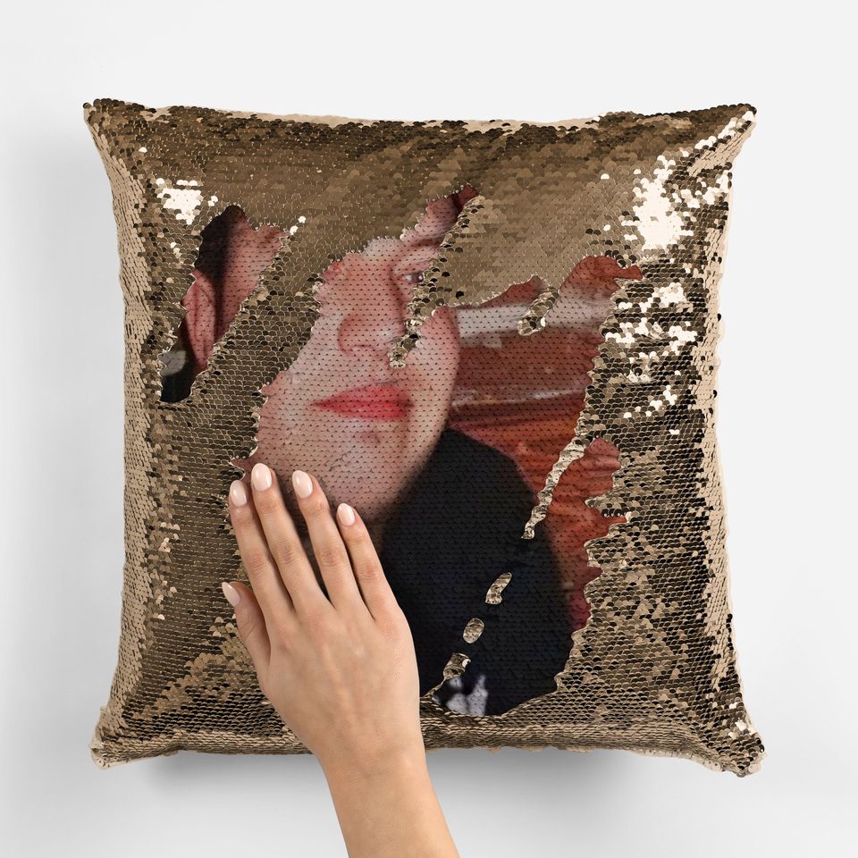 SAL VULCANO - Funny Sal Meme Fan Sequin Pillow