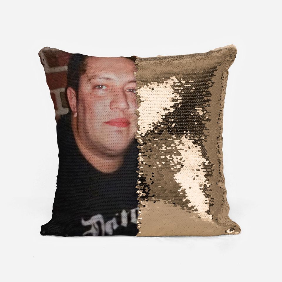 SAL VULCANO - Funny Sal Meme Fan Sequin Pillow