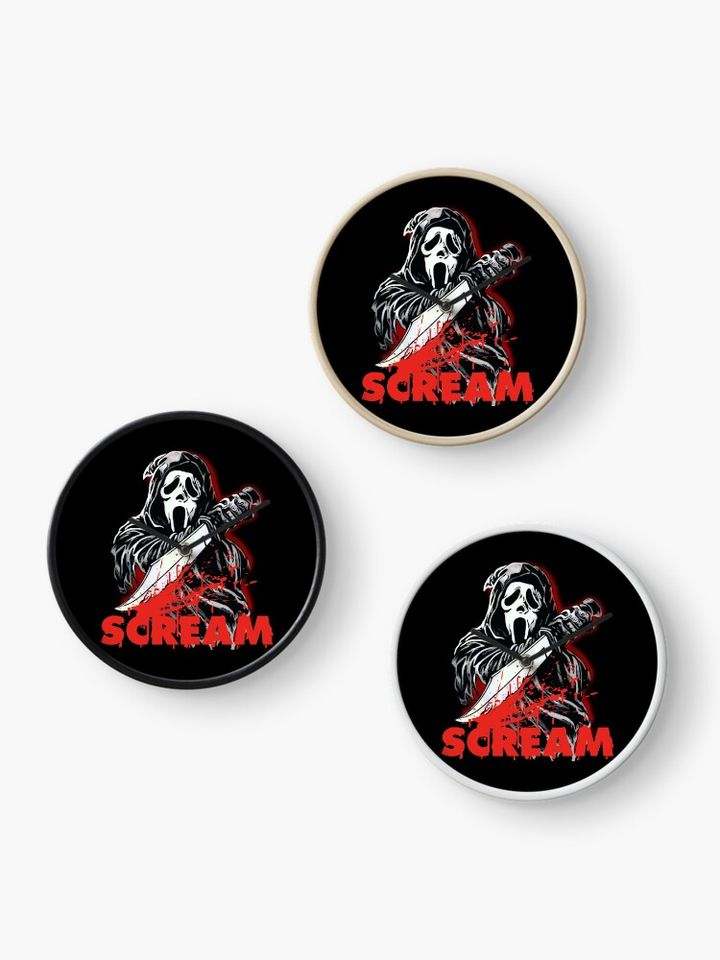 Scream Movie Clock