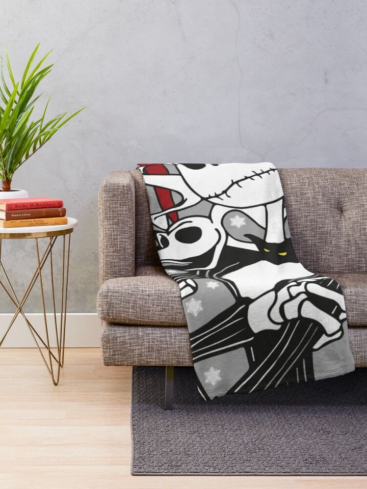 Jack Skellington - Nightmare Before Christmas Throw Blanket