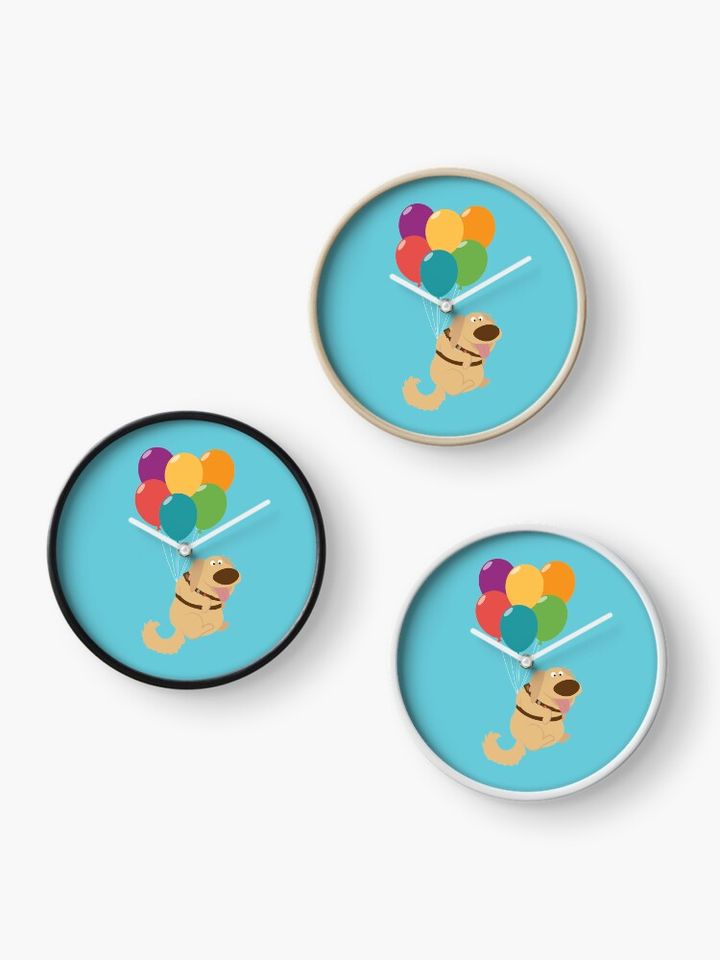 Dug Balloons Clock