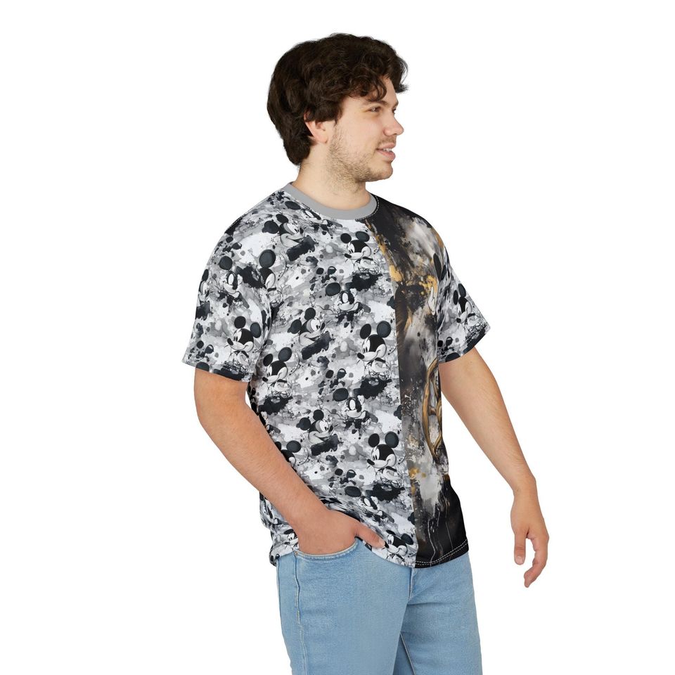 Steamboat Willie Adventure Tee, Unisex Origin of Mickey Mouse 3D Shirt