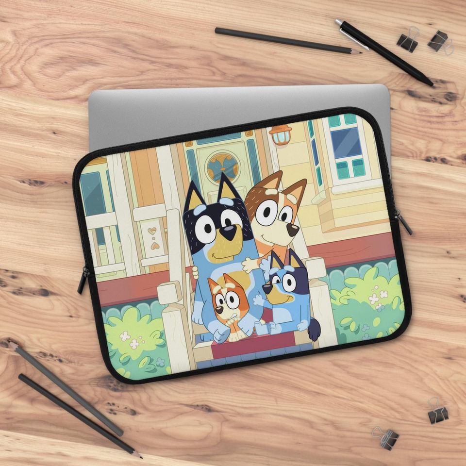 BlueyDad  Laptop Sleeve, Back to School