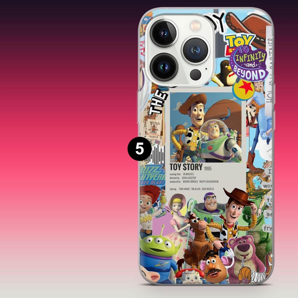Toy Story Lightyear Woody Phone Case for iPhone