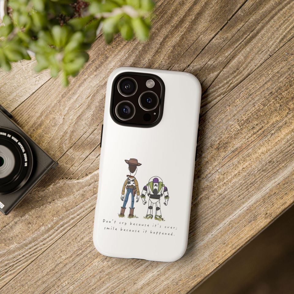 Toy Story Disney Inspired Iphone Case - Buzz Lightyear & Woody Characters