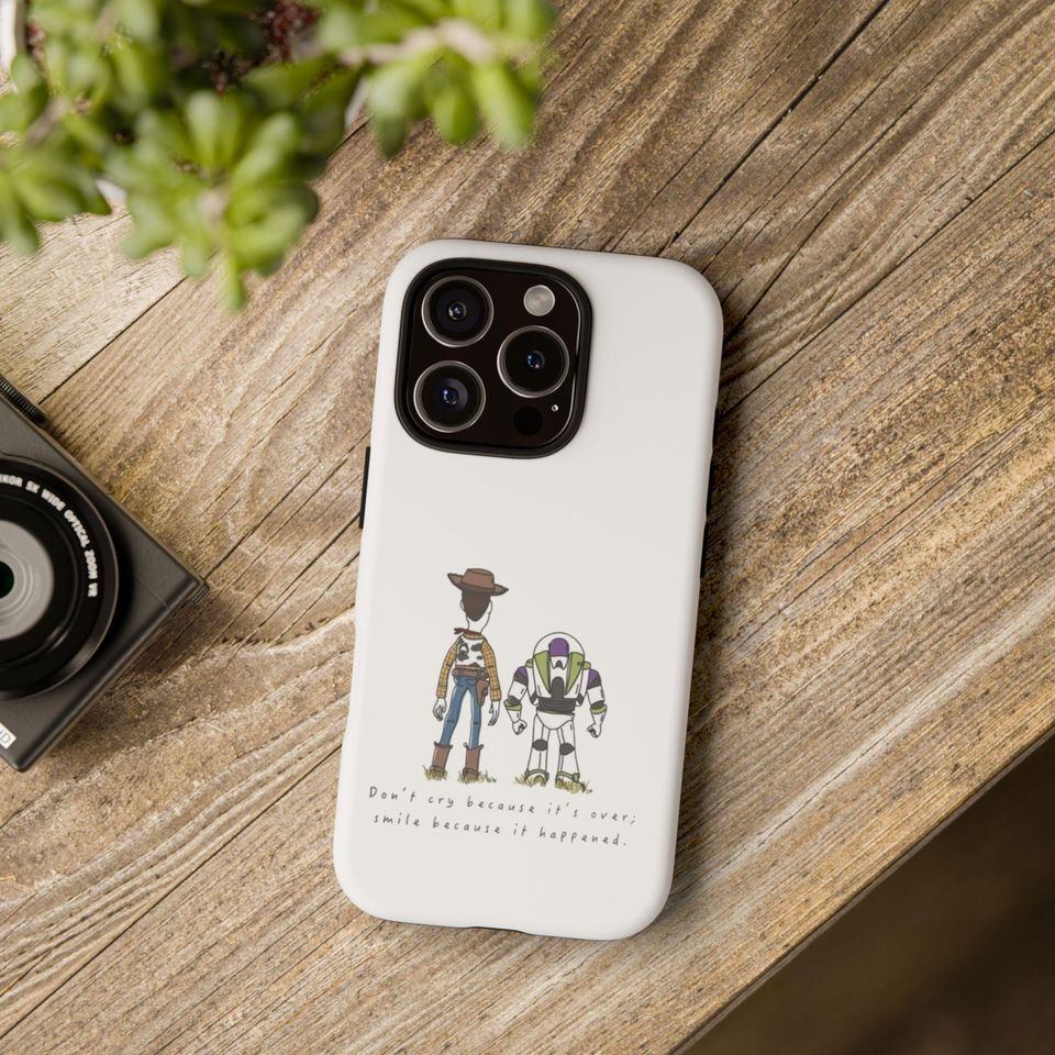 Toy Story Disney Inspired Iphone Case - Buzz Lightyear & Woody Characters