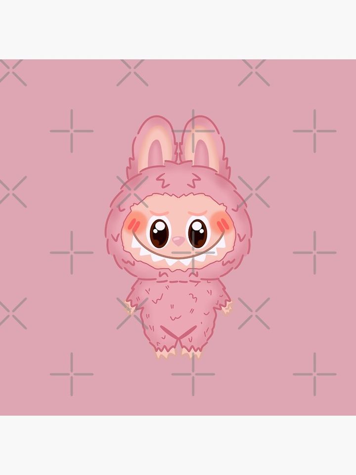 Labubu Lychee Berry Version 2 Pillow, Cute Labubu Pillows Gift, Gift for Fan