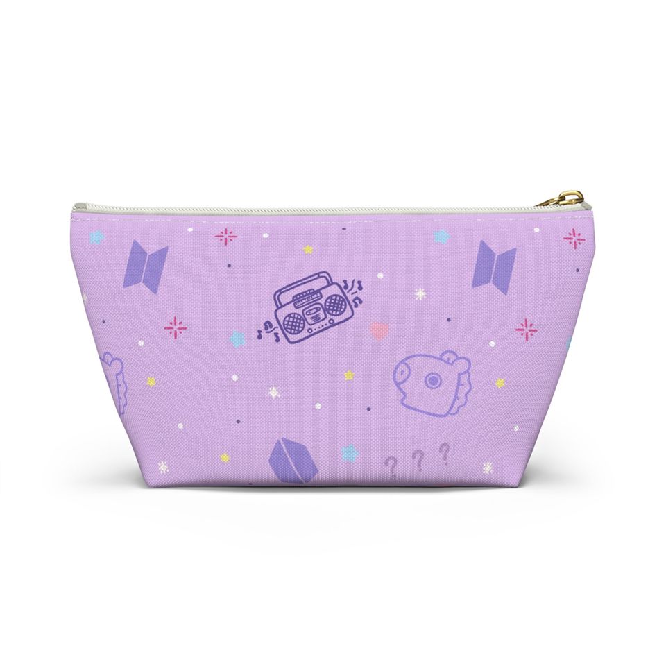 BT21 Masked Inspired Pencil Case Makeup Bag