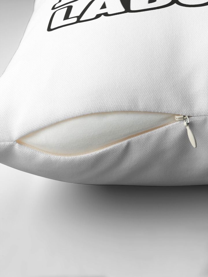 I Love My Labubu – Bold Minimalist Labubu Fan Design Pillow