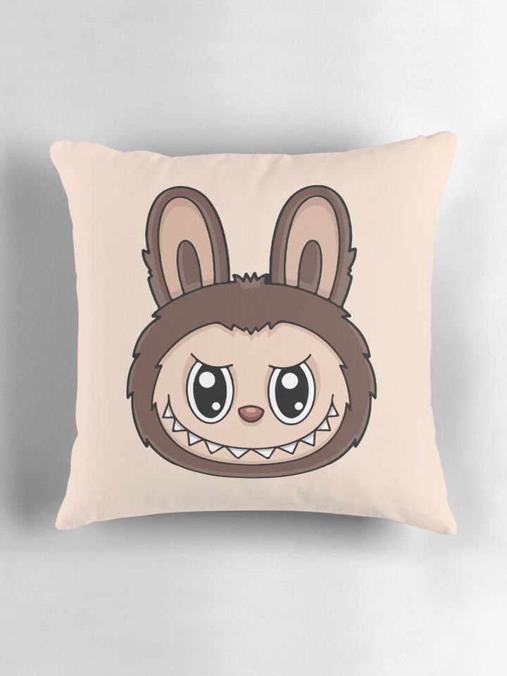 Cute Labubu Pillow, Cute Labubu Pillows Gift, Gift for Fan