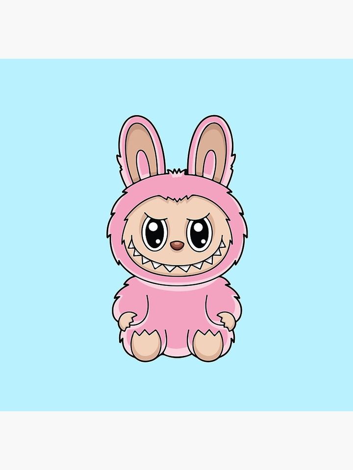 Cute Labubu Pillow, Cute Labubu Pillows Gift, Gift for Fan