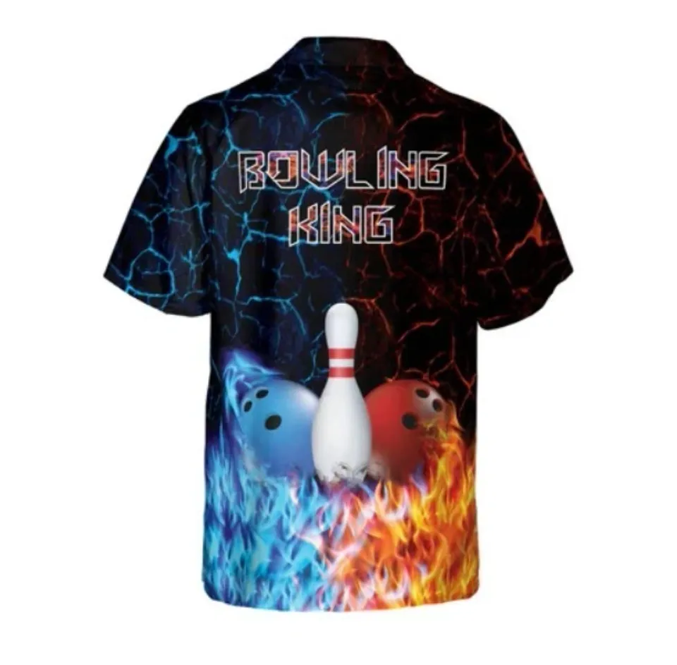 Bowling King Hawaiian Bowling Shirts