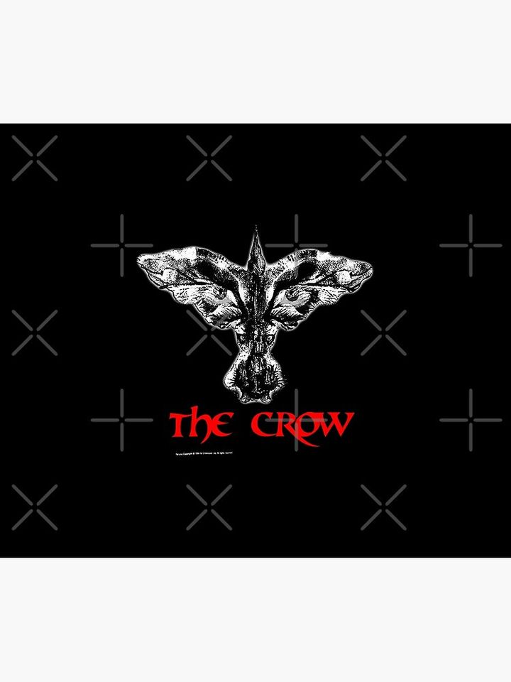 Vintage-1994-The-Crow-Deadstock Throw Blanket